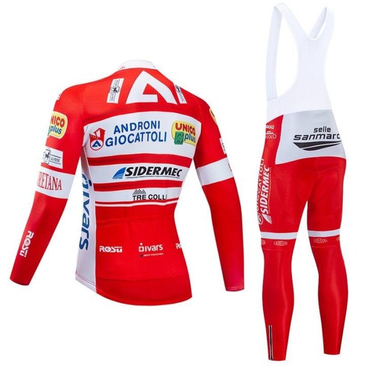 Ropa térmica de ciclismo Androni para estar cómodo en tus rutas