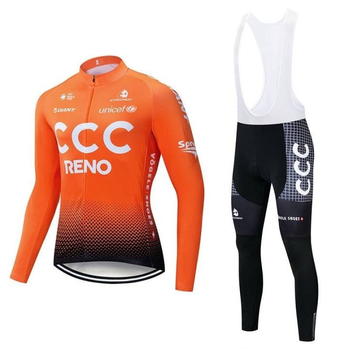 Ropa de ciclismo térmica CCC RENO para disfrutar del pedaleo