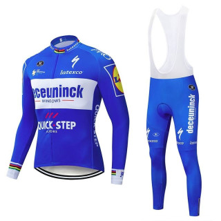 Conjuntos térmicos de ciclismo Quick Step Deceuninck para estar cómodo en la ruta