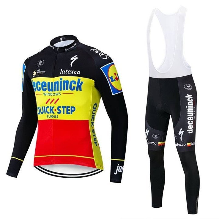 Ropa térmica de ciclismo Quick Step Deceuninck para estar cómodo en tus rutas