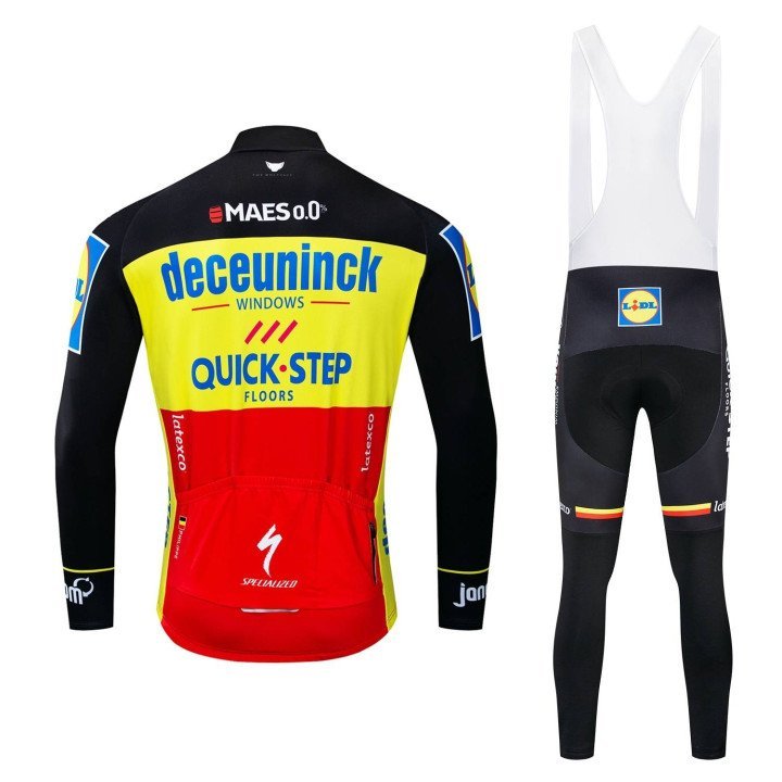 Ropa térmica de ciclismo Quick Step Deceuninck para estar cómodo en tus rutas