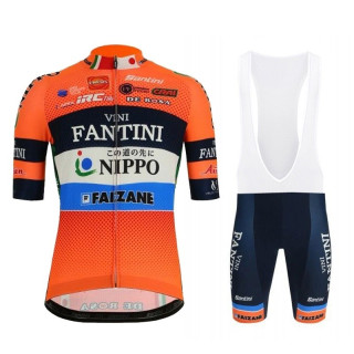 Conjunto Corto de Ciclismo Nippo Vini Fantini Faizanè para Disfrutar al Máximo