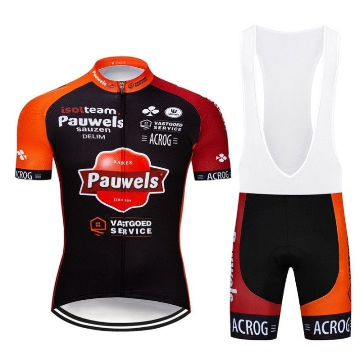 Equipación de Ciclismo PAUWELS: Conjunto Corto Ideal para tus Rutas
