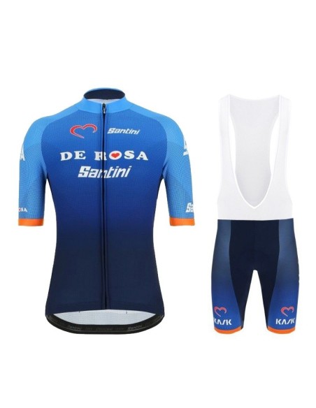 Equipación de Ciclismo DE ROSA Santini: Conjunto Corto para Pedalear Cómodo