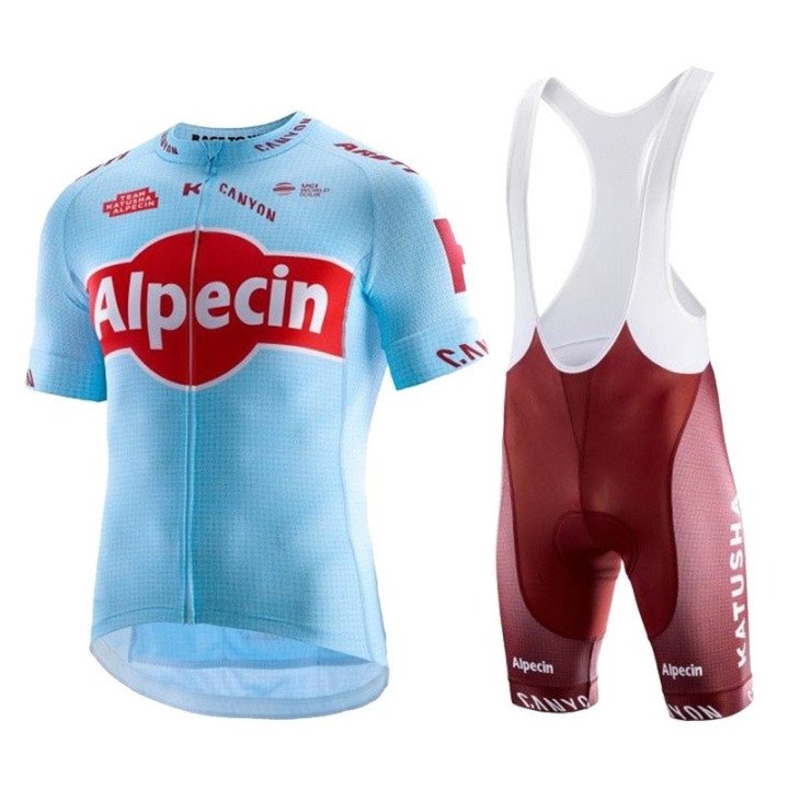 Equipación Ciclismo Alpecin: Conjunto Corto Ideal para tus Rutas