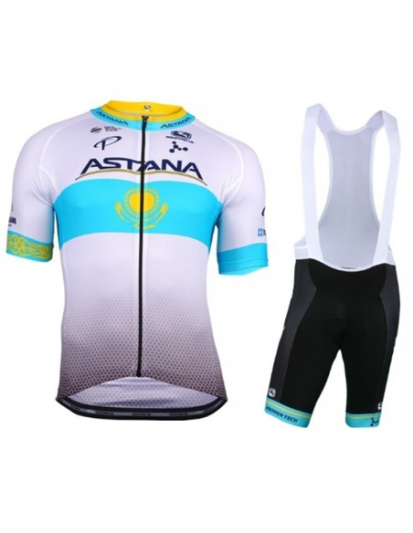 Conjunto Corto de Ciclismo ASTANA para Disfrutar de tus Rutas