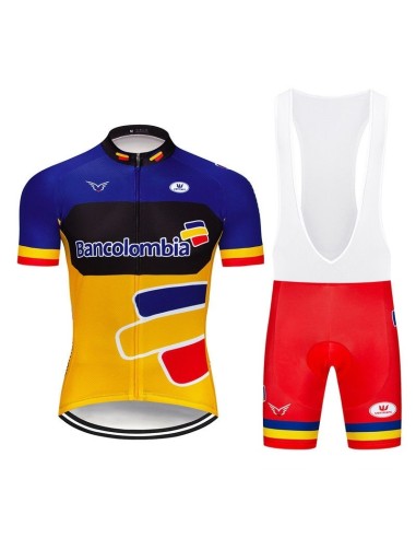 Equipación Ciclismo Bancolombia: Conjunto Corto Ideal para Pedalear