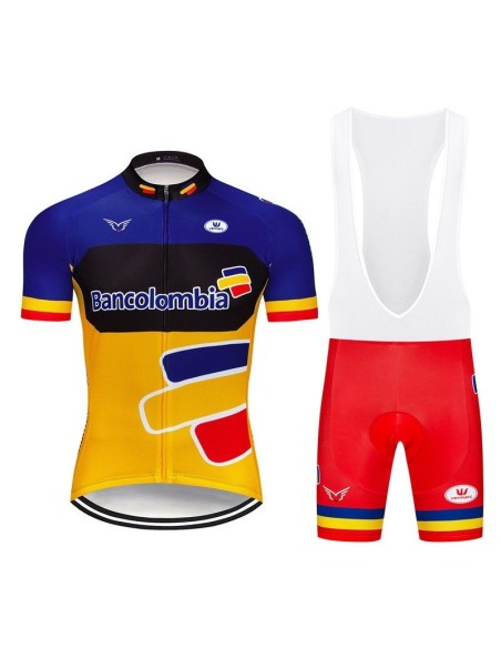 Equipación Ciclismo Bancolombia: Conjunto Corto Ideal para Pedalear