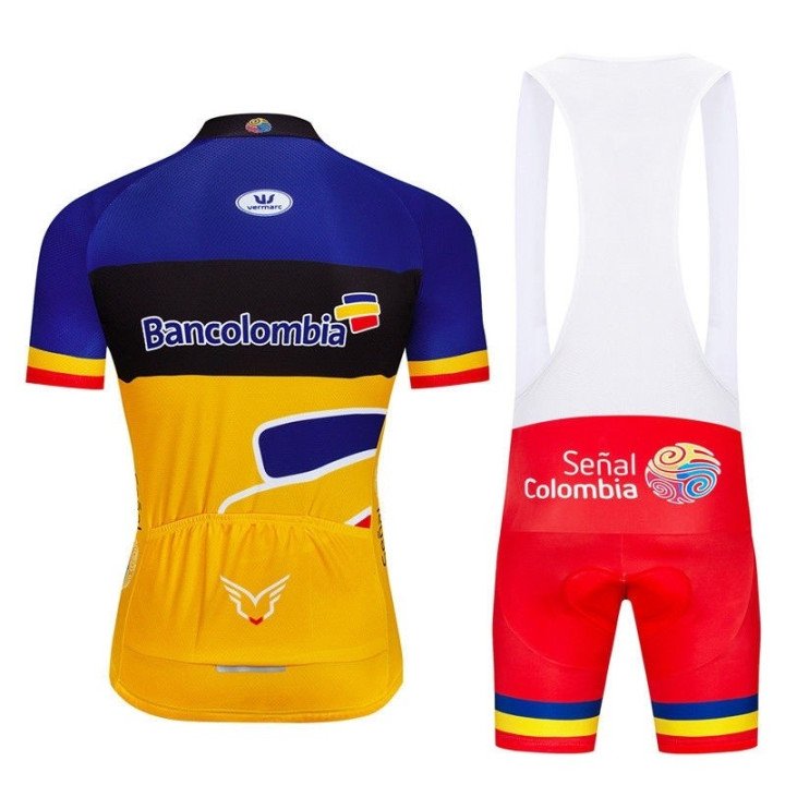 Equipación Ciclismo Bancolombia: Conjunto Corto Ideal para Pedalear