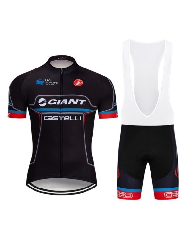 Conjunto Corto de Ciclismo GIANT CASTELLI para disfrutar rodando