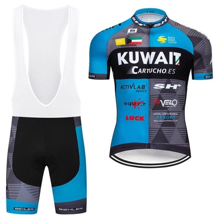 Equipación de Ciclismo Kuwait: Conjunto Corto Ideal para Rodar