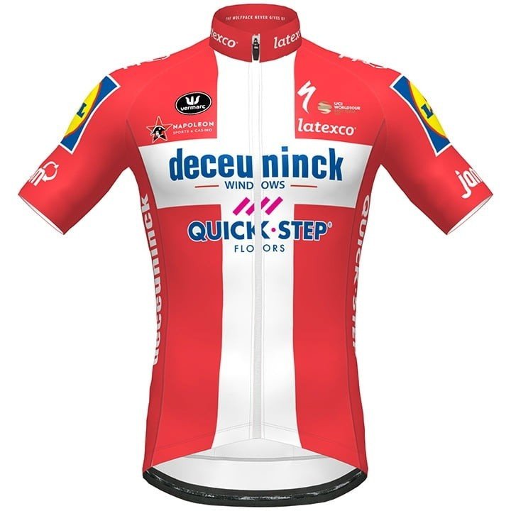 Equipación de ciclismo QUICK-STEP para campeones daneses