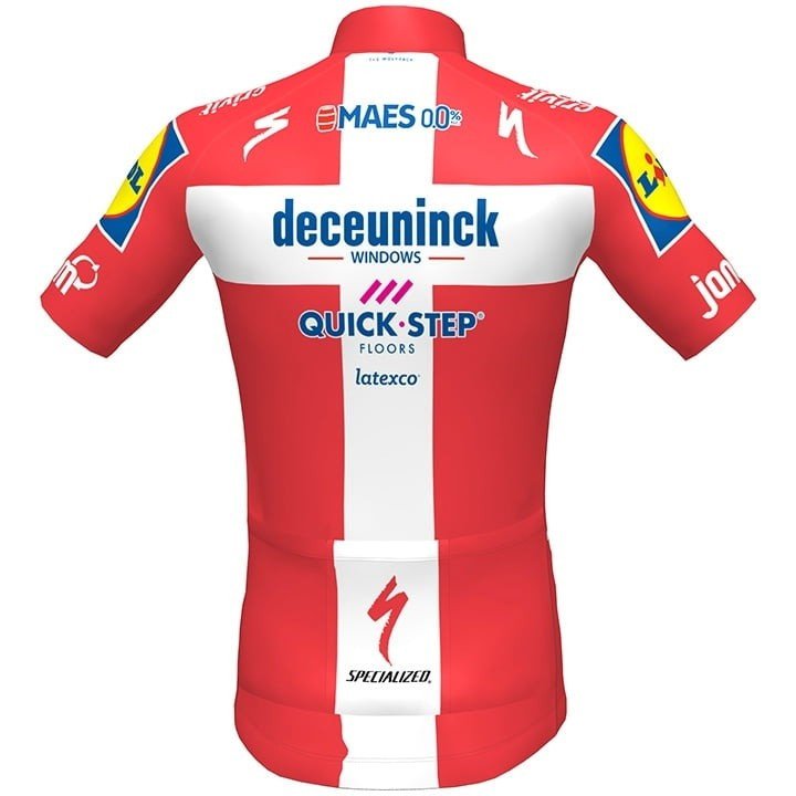 Equipación de ciclismo QUICK-STEP para campeones daneses