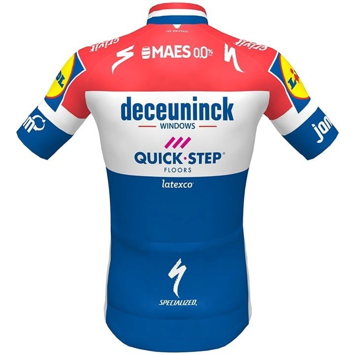 Equipación de ciclismo DECEUNINCK QUICK-STEP para el campeón holandés