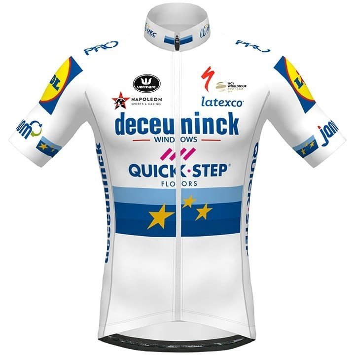Equipación de ciclismo DECEUNINCK QUICK-STEP para campeones europeos