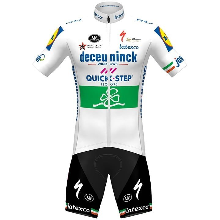 Equipación Ciclismo DECEUNINCK QUICK-STEP: Conjunto Corto para el Campeón Irlandés
