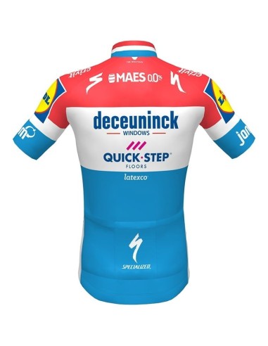 Equipación de Ciclismo DECEUNINCK QUICK-STEP Campeón de Luxemburgo, Conjunto Corto Ideal para Ti
