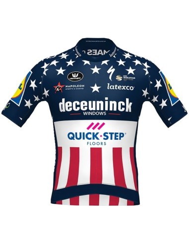 Equipación de Ciclismo DECEUNINCK QUICK-STEP USA: Confort y Estilo para tus Rutas