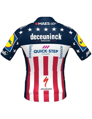 Equipación de Ciclismo DECEUNINCK QUICK-STEP USA: Confort y Estilo para tus Rutas