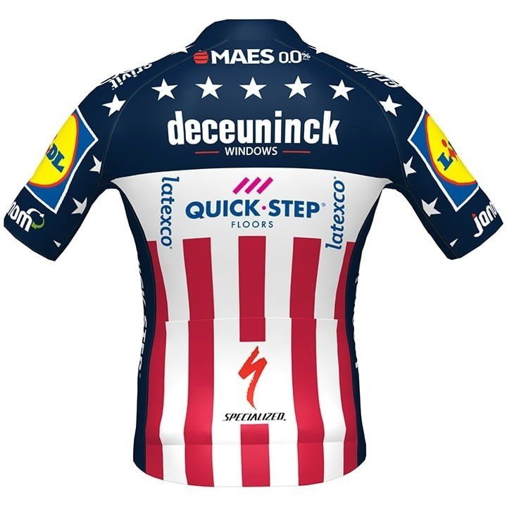 Equipación de Ciclismo DECEUNINCK QUICK-STEP USA: Confort y Estilo para tus Rutas