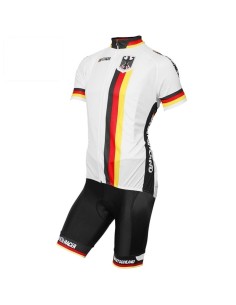 Equipación de Ciclismo del Equipo Nacional Alemán: Conjunto Corto Ideal para Ti