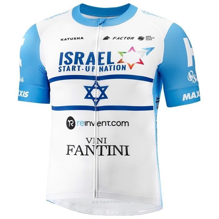 Equipación de ciclismo Israel Start-Up Nation para campeones