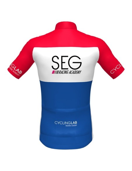 Equipación de ciclismo SEG Racing Academy para el campeón neerlandés