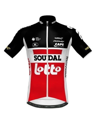 Equipación de Ciclismo SOUDAL LOTTO: Conjunto Corto Ideal para Rodar