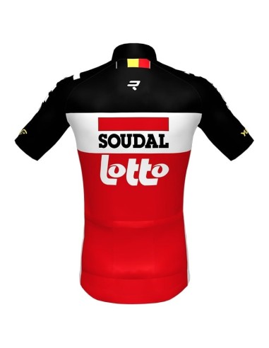 Equipación de Ciclismo SOUDAL LOTTO: Conjunto Corto Ideal para Rodar
