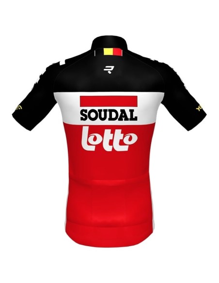 Equipación de Ciclismo SOUDAL LOTTO: Conjunto Corto Ideal para Rodar
