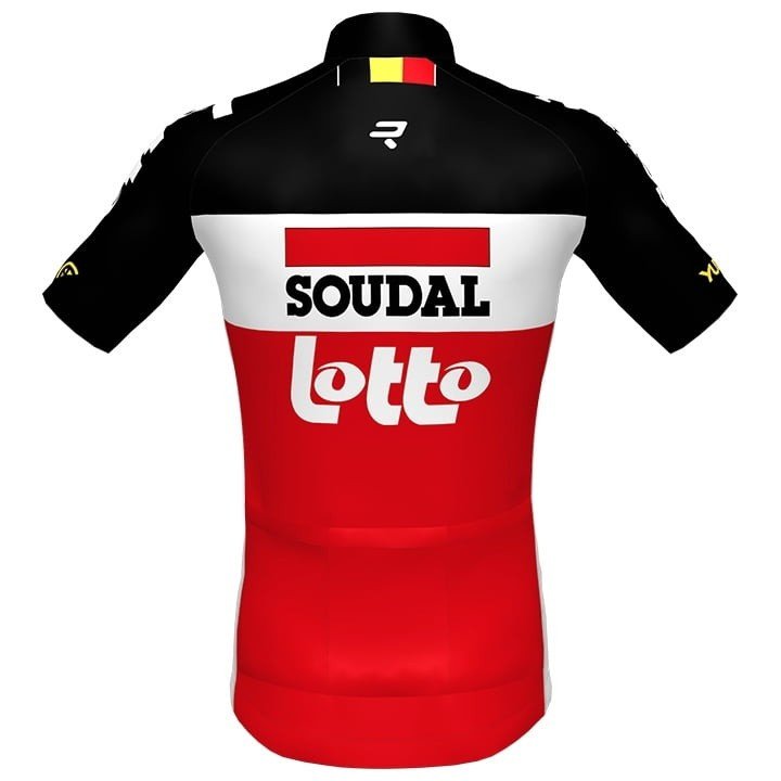 Equipación de Ciclismo SOUDAL LOTTO: Conjunto Corto Ideal para Rodar