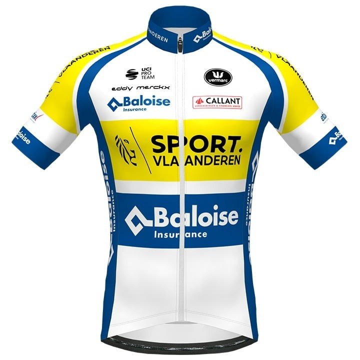 Equipación de Ciclismo SPORT VLAANDEREN-BALOISE: Conjunto Corto Ideal para Pedalear