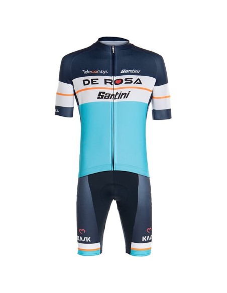 Conjunto corto de ciclismo DE-ROSA SANTINI para pedalear cómodo