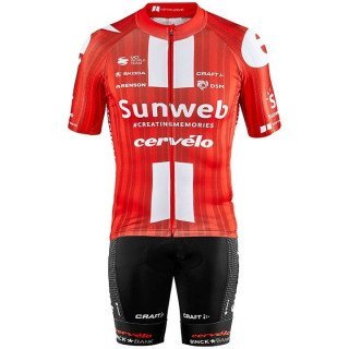 Conjunto Corto de Ciclismo SUNWEB: Comodidad y Estilo para tus Rutas