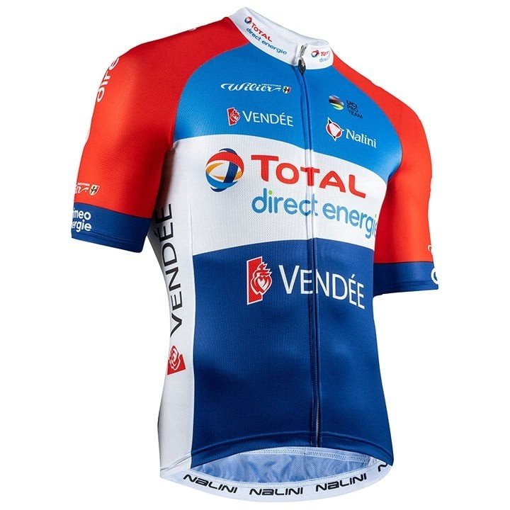 Equipación de Ciclismo TOTAL DIRECT ENERGIE: Conjunto Corto Ideal para Pedalear