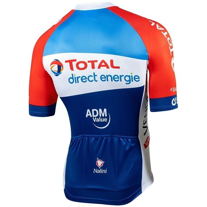 Equipación de Ciclismo TOTAL DIRECT ENERGIE: Conjunto Corto Ideal para Pedalear