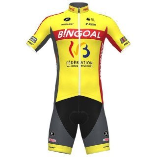 Conjunto Corto de Ciclismo Wallonie Bruxelles para disfrutar al máximo tus rutas
