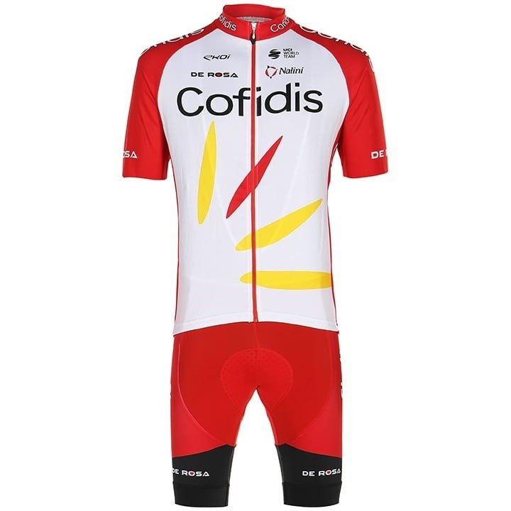 Conjunto Corto de Ciclismo COFIDIS para tu comodidad y estilo