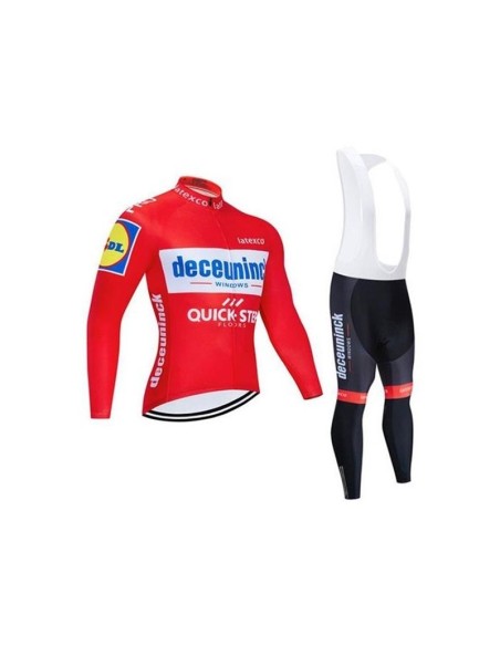 Ropa térmica de ciclismo QUICK STEP para estar cómodo en tus rutas