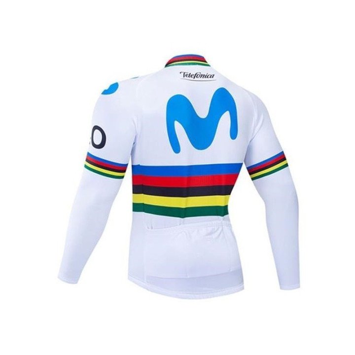 Ropa térmica de ciclismo Movistar para pedalear cómodo