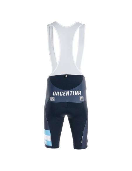 Equipación de ciclismo corta con tirantes ARGENTINIAN al mejor precio