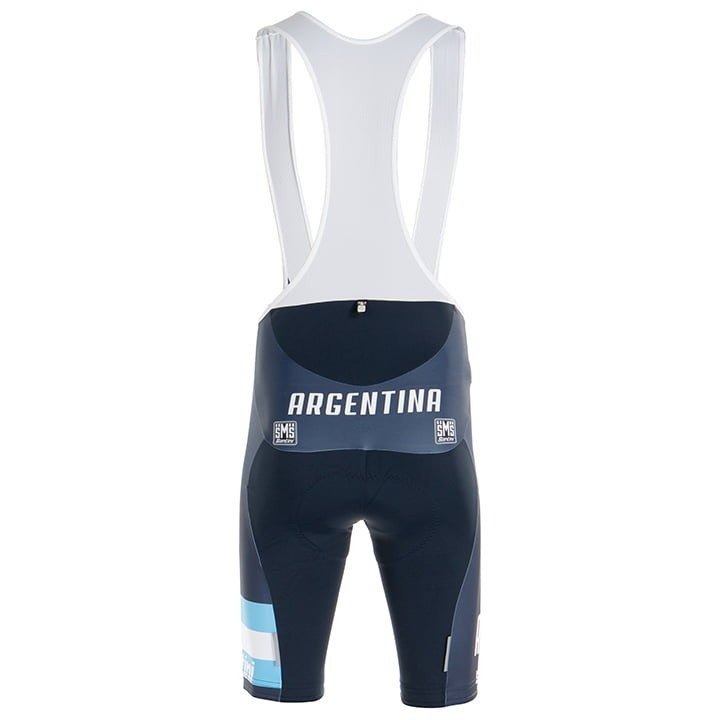 Equipación de ciclismo corta con tirantes ARGENTINIAN al mejor precio