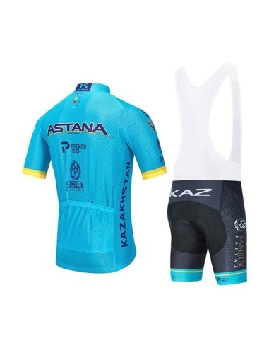 Ropa de ciclismo de verano con tirantes Astana, descubre el mejor conjunto corto para tus paseos