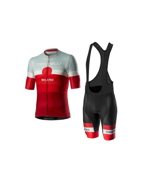 Ropa de ciclismo de verano con tirantes Castelli: compra el conjunto corto ideal