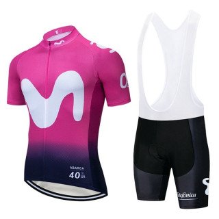 Ropa de ciclismo de verano con tirantes Movistar a buen precio