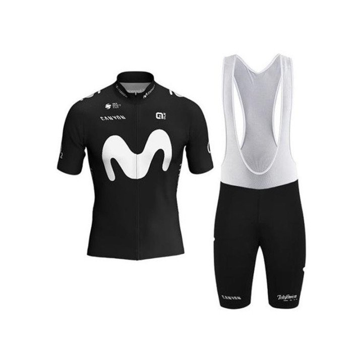 Ropa de ciclismo de verano con tirantes Movistar a buen precio