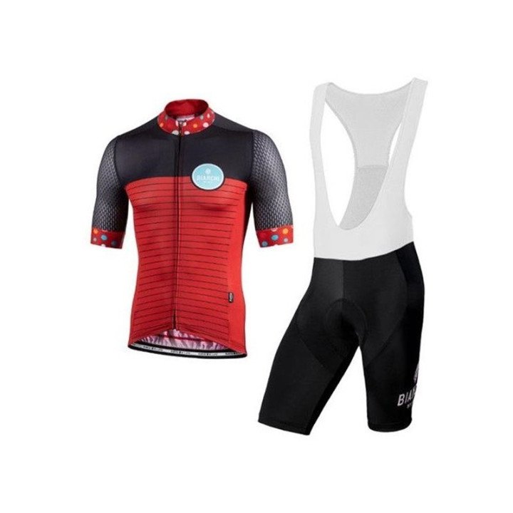 Ropa de ciclismo de verano BIANCHI con tirantes, comodidad y estilo para tus rutas