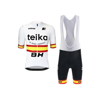 Equipación corta de ciclismo TEIKA: comodidad y estilo para tus rutas