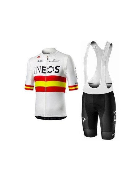 Ropa de ciclismo de verano con tirantes INEOS España a buen precio
