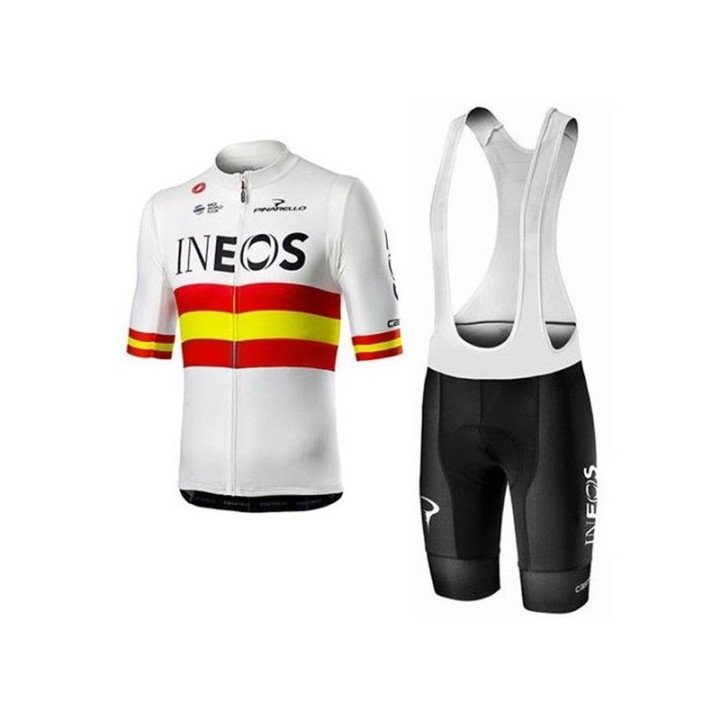 Ropa de ciclismo de verano con tirantes INEOS España a buen precio